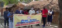 विश्वविद्यालय के बायोकमेस्ट्री  विभाग द्वारा दिनांक १२-०४-२०२१ को कोविड टीकाकरण जागरूकता अभियान के अंतर्गत टीकाकरण उत्सव सम्बन्धी