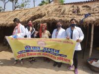 विश्वविद्यालय के माइक्रोबायलॉजी विभाग द्वारा दिनांक १३-०४-२०२१ को कोविड टीकाकरण जागरूकता अभियान के अंतर्गत टीकाकरण उत्सव सम्बन्धी