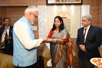 प्रो० प्रतिभा गोयल  द्वारा कुलपति का कार्यभार दिनाक 22-11-2022 को ग्रहण किया गया