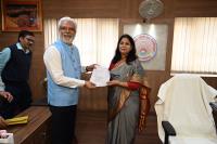 प्रो० प्रतिभा गोयल द्वारा कुलपति का कार्यभार दिनाक 22-11-2022 को ग्रहण किया गया