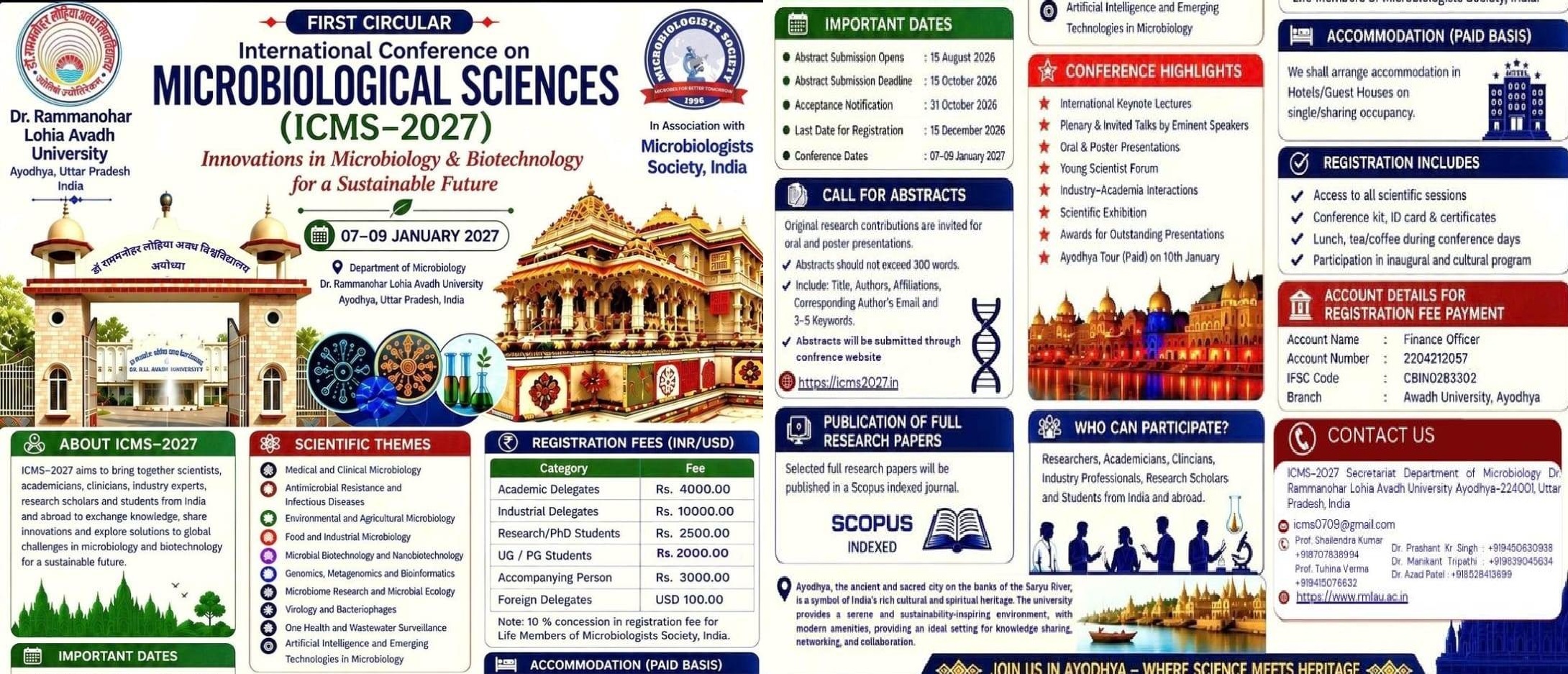 International Conference on Microbiological Sciences ICMS 2027